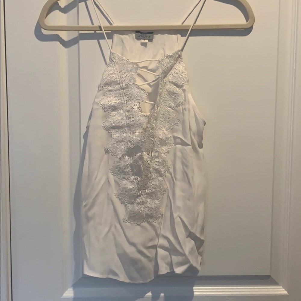 White lace top from south moon under never worn